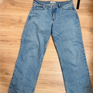 Abercrombie & Fitch Light Blue Denim curve love regular length size 30